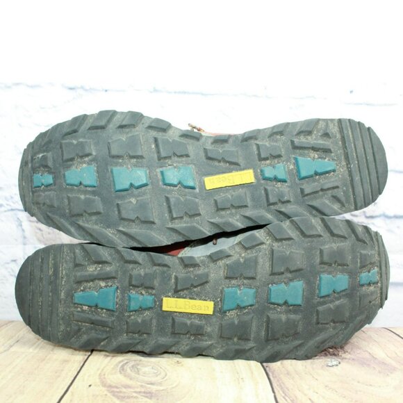 LL Bean Katahdin 2 Multicolor Suede Padded Collar Hiking Sneaker Shoes Size 11 M - Picture 9 of 9